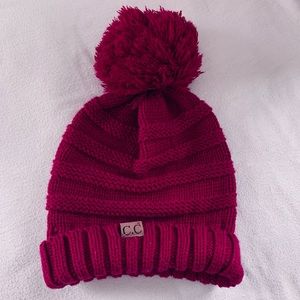 Puff ball slouch C.C hat